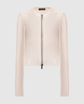 Ann Demeulemeester Бежевий кардиган Terna з кашеміром і шовком B0012518KN055