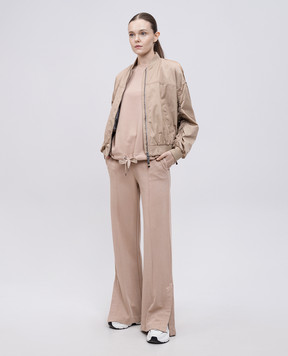 Parajumpers Бежевый свитшот Gwen с вышивкой логотипа 25SPWFLLX31