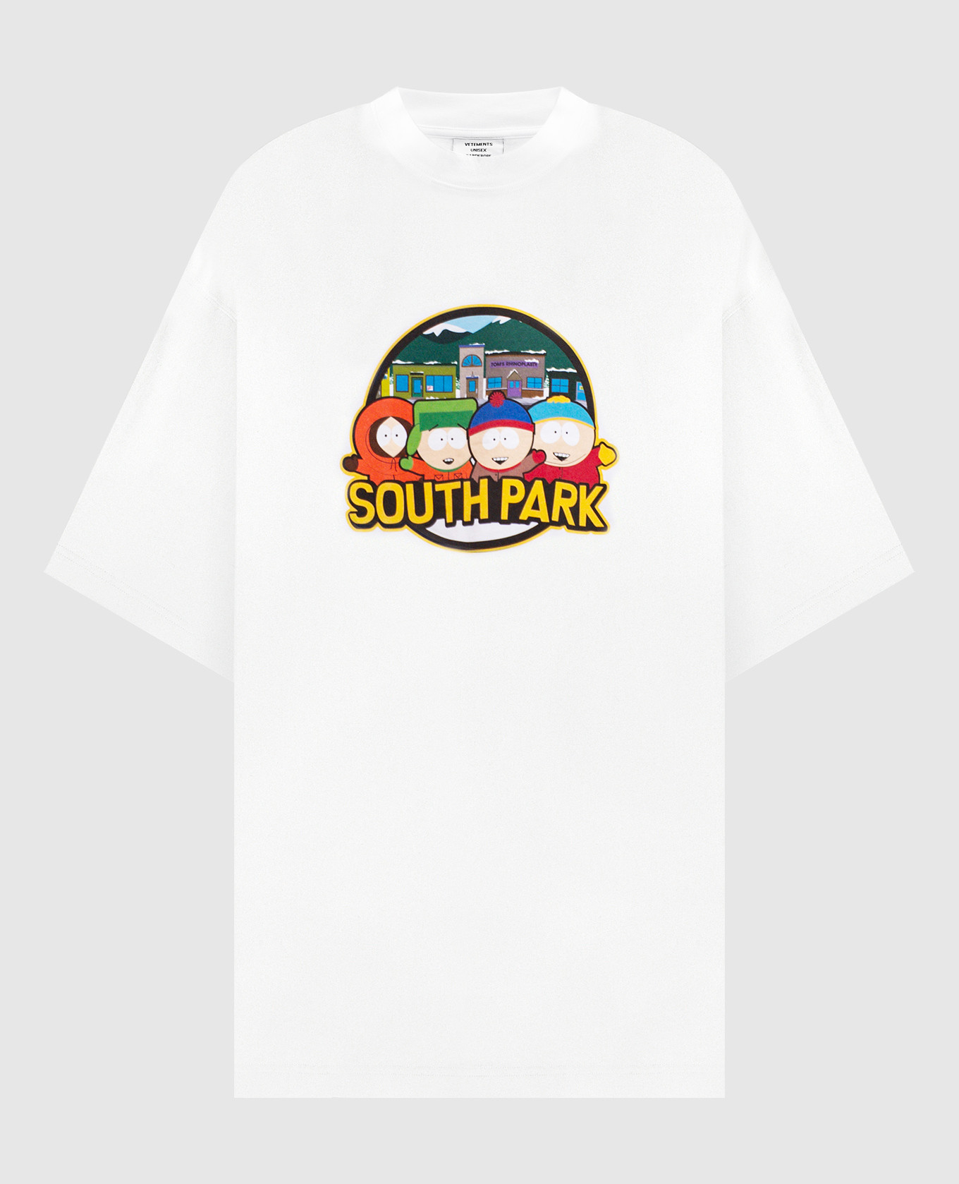 

Белая футболка с принтом South Park, Белый, Футболки