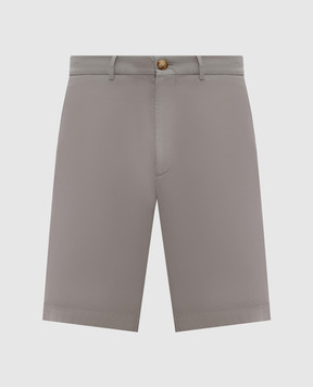 Brunello Cucinelli Серые шорты M252DU0010