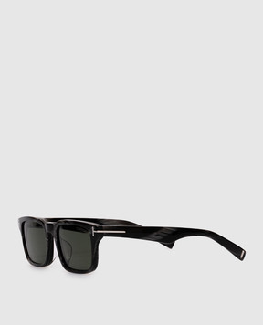 Tom Ford Чорні сонцезахисні окуляри з логотипом FT1148D