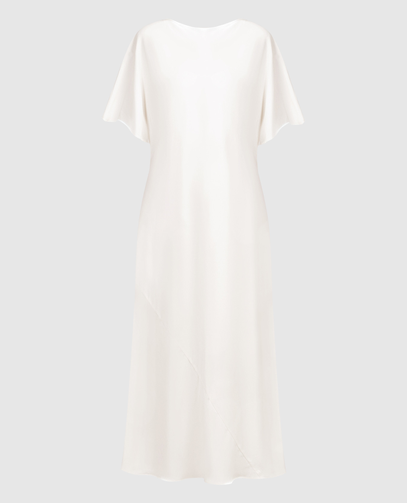 Белое платье макси
