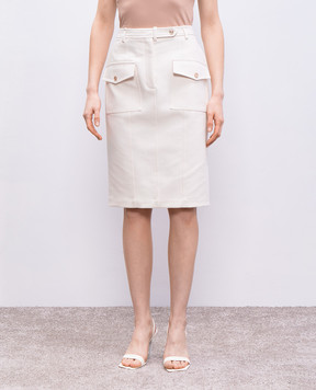 Tom Ford Біла спідниця-олівець GC5768FAX1402