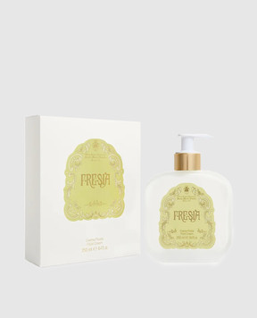 Santa Maria Novella Крем-флюид женский для тела Fresia в стеклянной емкости с дозатором 250 мл. 3186002