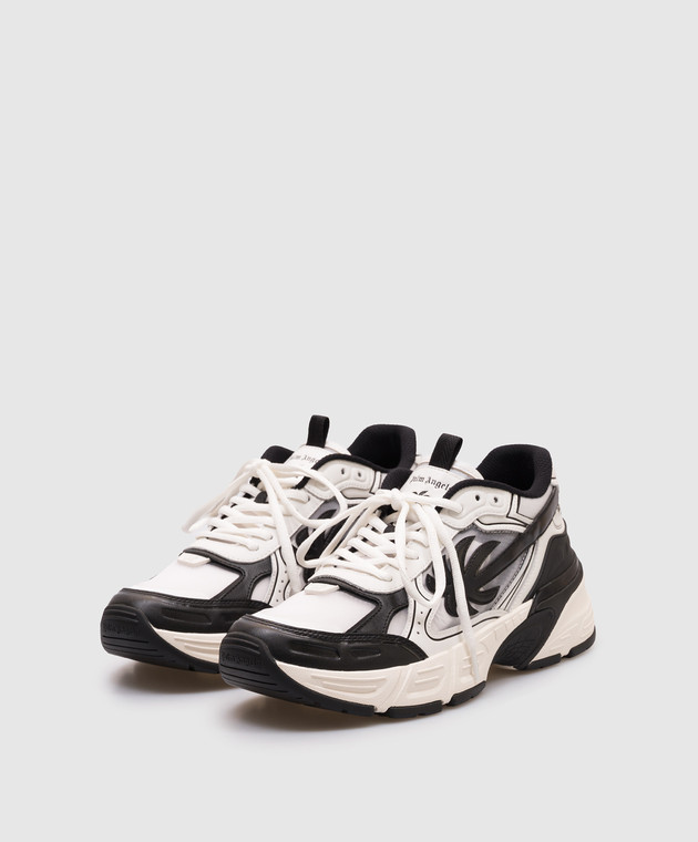 Palm Angels Комбинированные кроссовки PA 4 с логотипом PMIA102S25FAB001 изображение 2