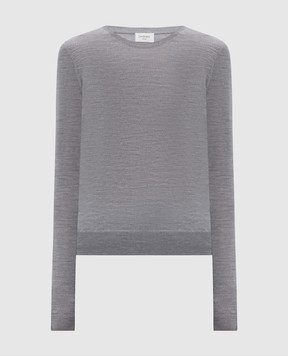 Saint Laurent Сірий джемпер з вовни 834223Y76GM
