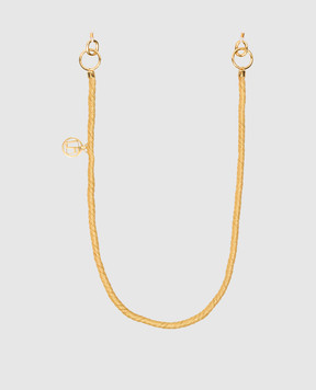 The Attico by Linda Farrow Золотистий ланцюжок для окулярів ROPE LFLCHAIN15C1