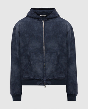 Palm Angels Синяя куртка с логотипом PMEH035S25FAB002