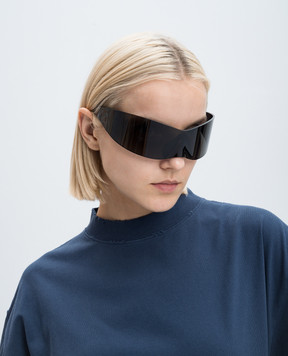 Balenciaga Черные очки PANTHER MASK 768060T0003w