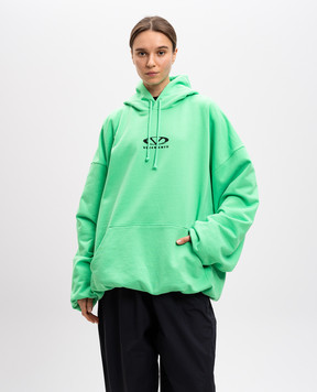 Vetements Зеленые худи с логотипом UA66HD600Ew