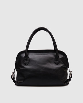 Ann Demeulemeester Черная кожаная сумка-тоут Birita B0012959LT162