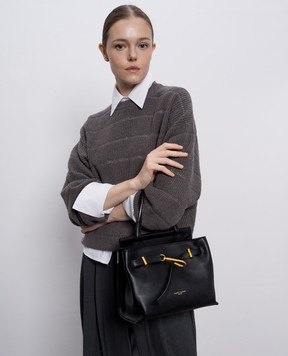 Gianni Chiarini Чорна шкіряна сумка Tilda BS11490MDDPRCK