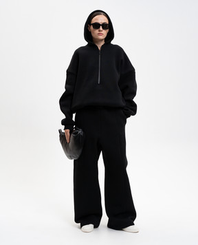 Fear of God Утепленные черные спортивные брюки с логотипом FG25FW15152FLC