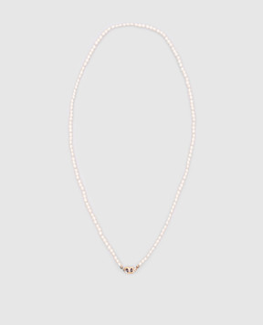 Valentino Белые бусы с эмблемой VLogo 6W2J0X99NBS