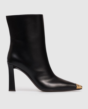 Giuseppe Zanotti Чорні шкіряні ботильйони I570004