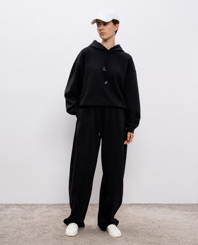 Max Mara Sportmax Черные спортивные брюки LORD LORD
