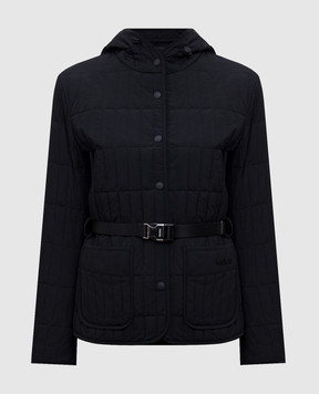 Mackage Черная пуховая куртка RAJA с поясом RAJA