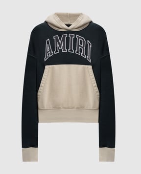 AMIRI Серые худи с винтажным эффектом AWJYHD1010
