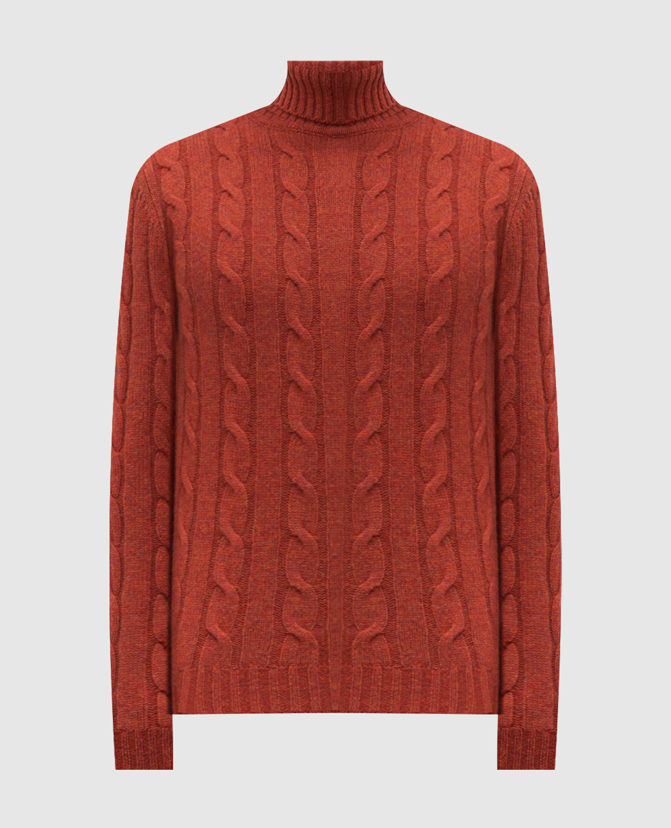 

Коричневый свитер из шерсти мериноса, Свитера