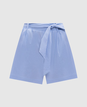 Twinset Голубые шорты с логотипом 251LM2KHH