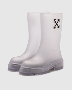 Off-White Прозорі чоботи Reboot Arrow OWIE049S25MAT002