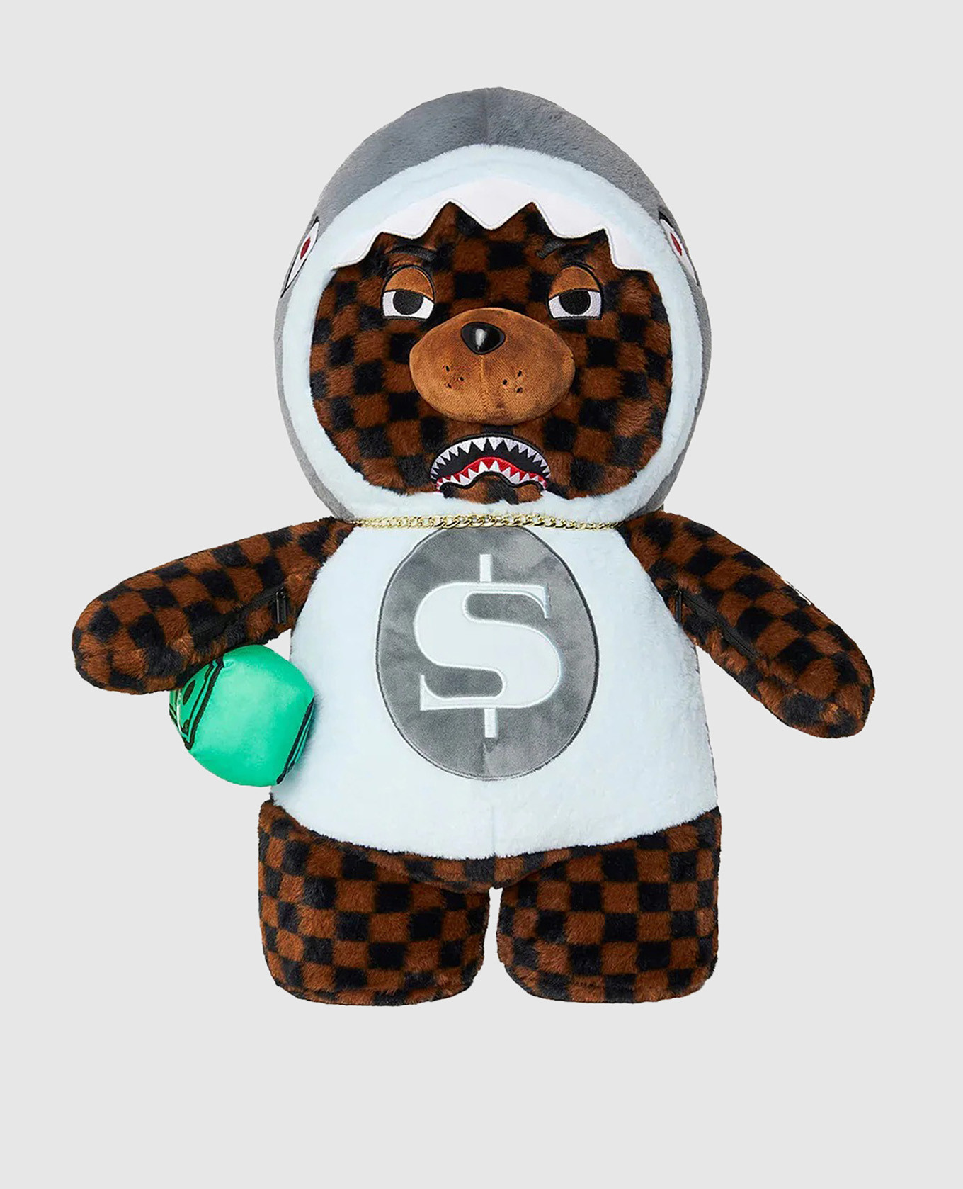 

Детский коричневый рюкзак THE RIZZLER MONEYBEAR TEDDYBEAR, Рюкзаки