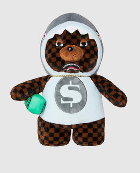 Sprayground Дитячий коричевий рюкзак THE RIZZLER MONEYBEAR TEDDYBEAR 910B7546NSZ