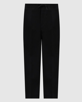 Mackage Черные брюки Martin из шерсти MARTIN