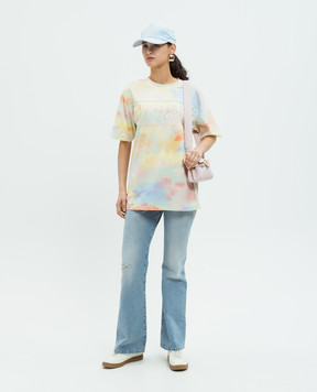 Balmain Футболка Cloud Vintage з вишивкою логотипа DH1EG006GD65