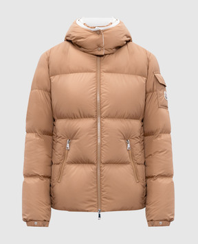 Moncler Бежевый пуховик Fourmines J20931A0016054A81