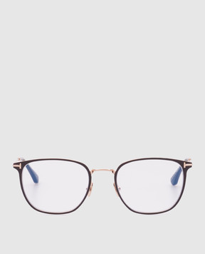 Tom Ford Коричневі окуляри BLUE BLOCK FT6041B