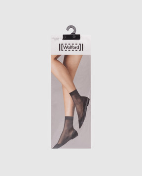 Wolford Чорні шкарпетки Individual 10 Den 41260