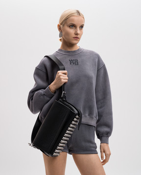 Alexander Wang Черная кожаная сумка Ricco 20324K21L