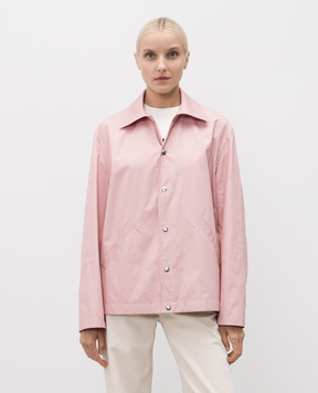 Jil Sander Рожева куртка з принтом логотипа J53BN0004J45306
