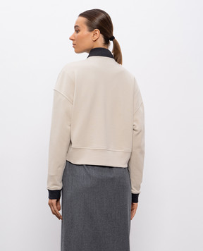 Brunello Cucinelli Бежевий кардиган MN05NSO106