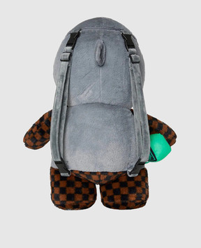 Sprayground Дитячий коричевий рюкзак THE RIZZLER MONEYBEAR TEDDYBEAR 910B7546NSZ