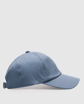 Woolrich Голубая кепка с вышивкой логотипа CFWOAC0333MRUT3745