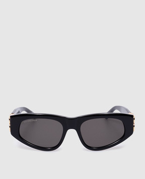 Balenciaga Черные очки Dynasty D-Frame с логотипом 621642T0001