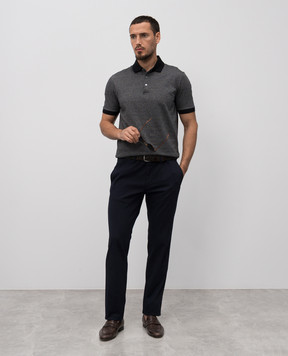 Canali Сині штани PT0118691633