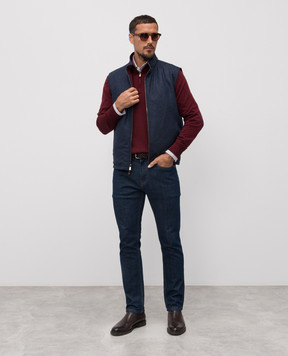 ISAIA Біла сорочка в смужку IM10TCC9879