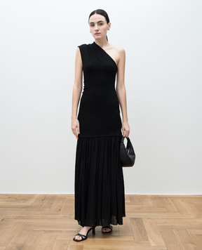 PROENZA SCHOULER Чорна сукня Cora на одне плече R2513014BY328