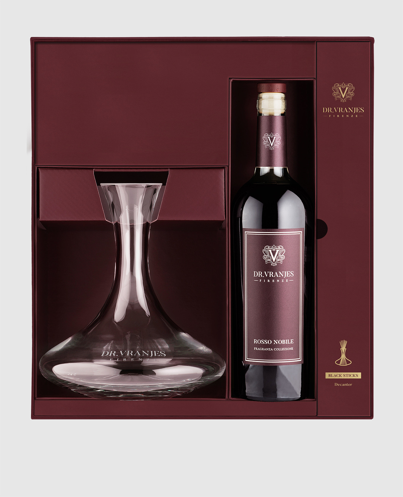 

Ароматический набор Rosso Nobile 750 мл, Бордовый, Ароматы для дома