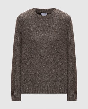 Bottega Veneta Серый свитер с шерстью 799140V4TK0