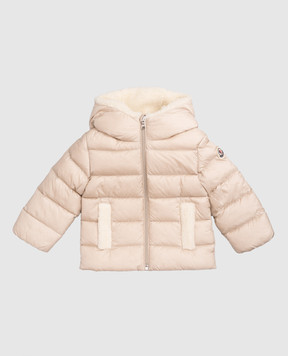 Moncler ENFANT Дитячий бежевий пуховик Borgan K29511A00011597YF