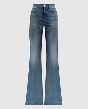 Alexander McQueen Сині джинси кльош 818830QMACV