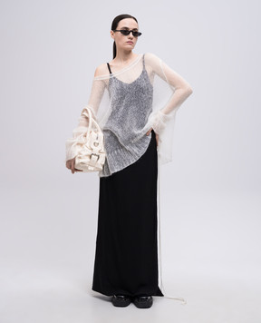 Ann Demeulemeester Черная юбка макси Sheila B0012791FA558