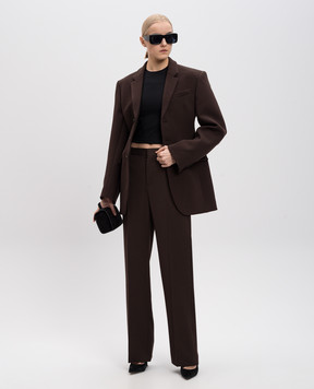 WARDROBE.NYC Коричневый жакет из шерсти W4060PC