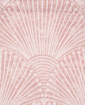 Blumarine Розовое покрывало Erica в фактурный узор. H0000210029