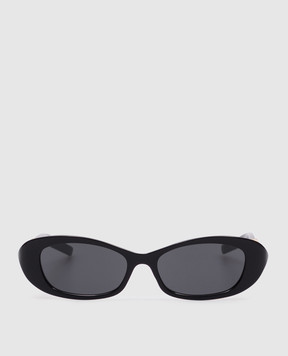 Givenchy Thelios Чорні сонцезахисні окуляри з металевою емблемою GV40094I