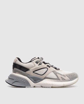 AMIRI Серые комбинированные кроссовки MA RUNNER AMFOSR1066
